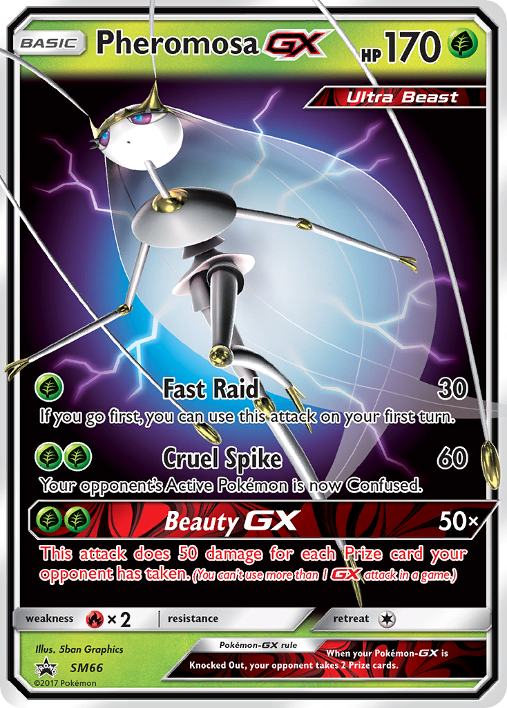 Pheromosa GX (SM66) [Sun & Moon: Black Star Promos] | Enigma On Main
