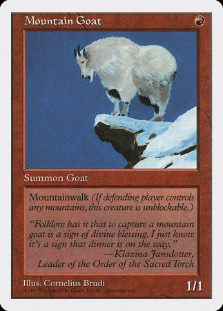 Mountain Goat [Fifth Edition] | Enigma On Main