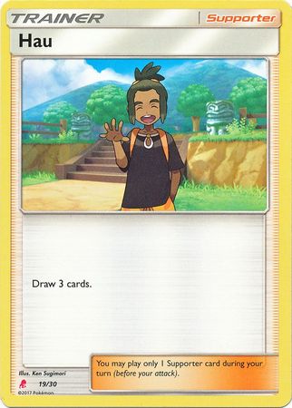 Hau (19/30) [Sun & Moon: Trainer Kit - Lycanroc] | Enigma On Main