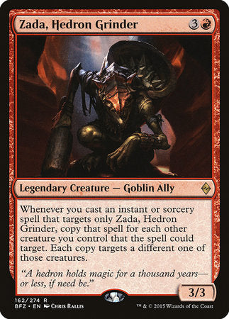 Zada, Hedron Grinder [Battle for Zendikar] | Enigma On Main