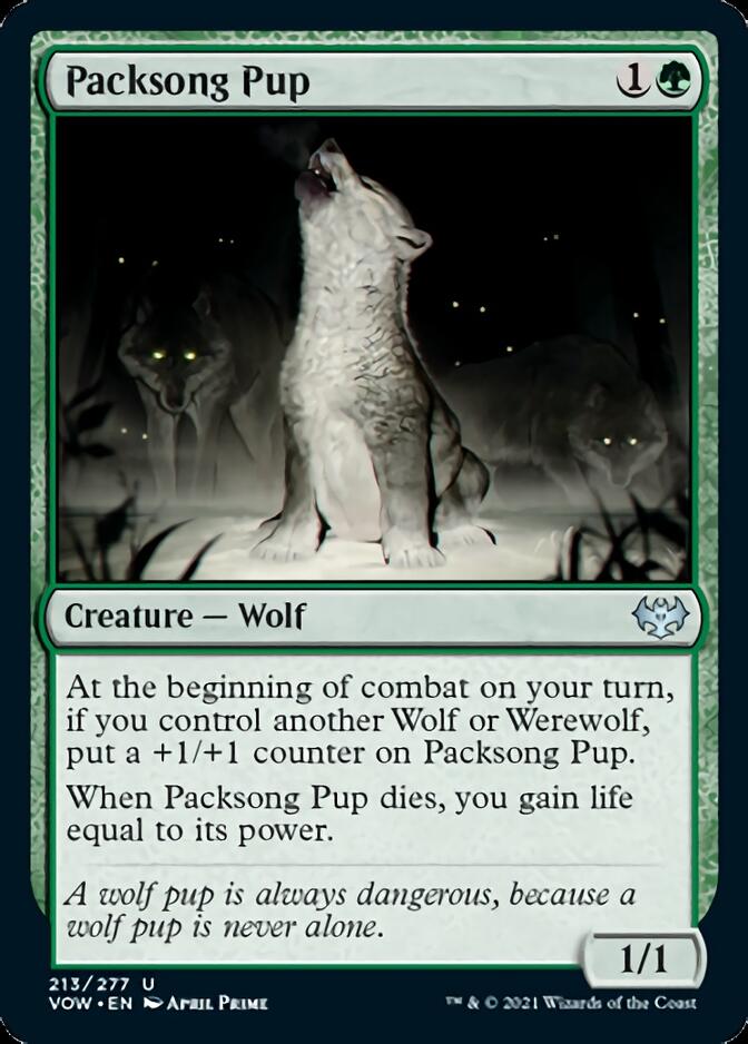 Packsong Pup [Innistrad: Crimson Vow] | Enigma On Main
