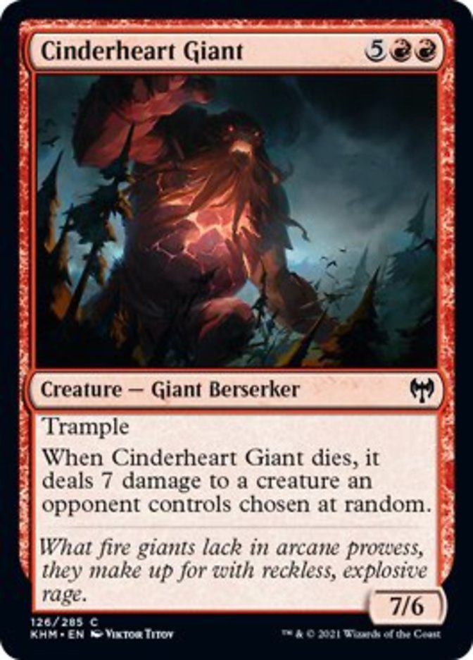 Cinderheart Giant [Kaldheim] | Enigma On Main