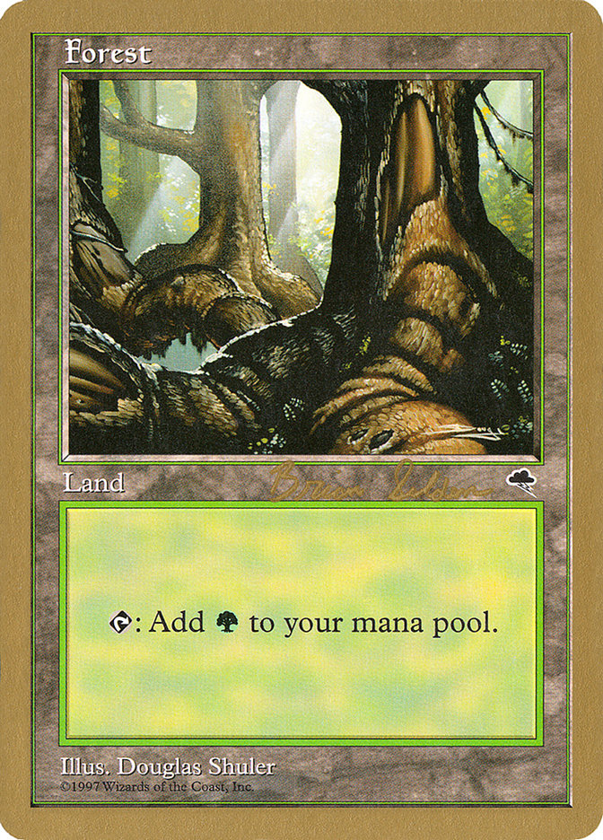 Forest (bs348) (Brian Selden) [World Championship Decks 1998] | Enigma On Main