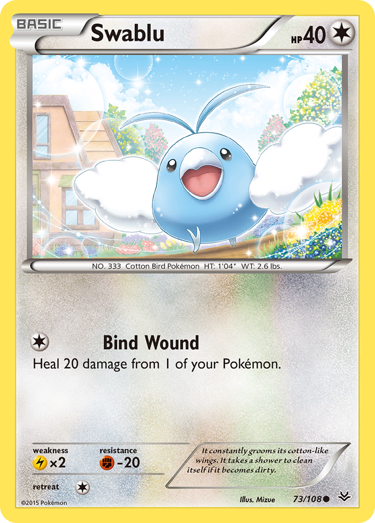 Swablu (73/108) [XY: Roaring Skies] | Enigma On Main