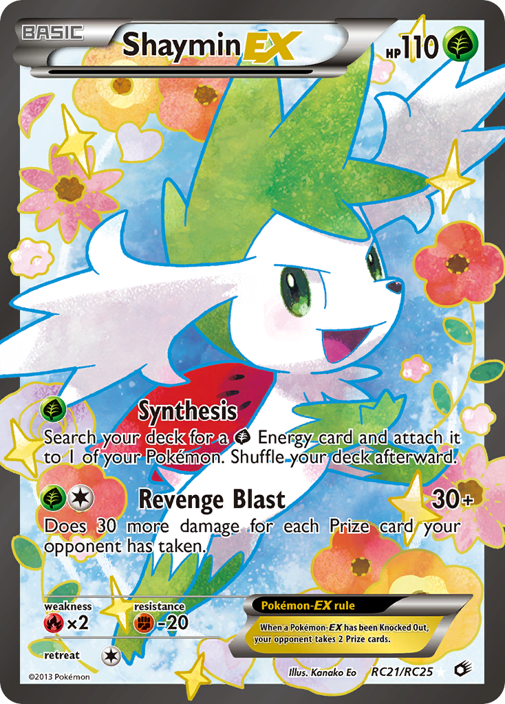 Shaymin EX (RC21/RC25) [Black & White: Legendary Treasures] | Enigma On Main