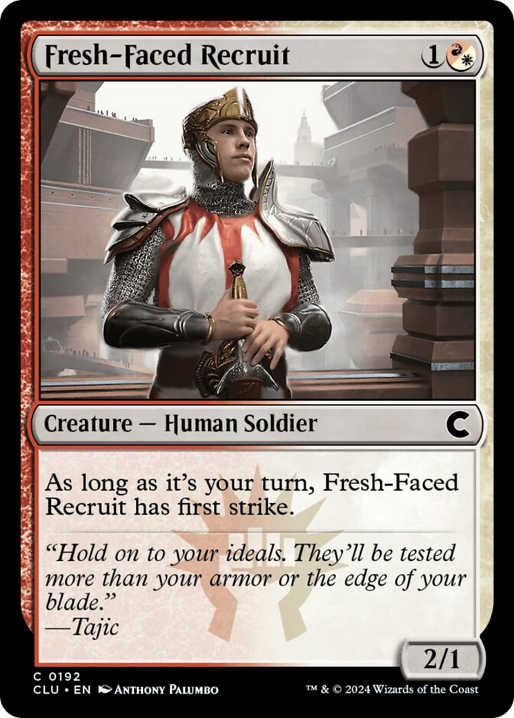 Fresh-Faced Recruit [Ravnica: Clue Edition] | Enigma On Main