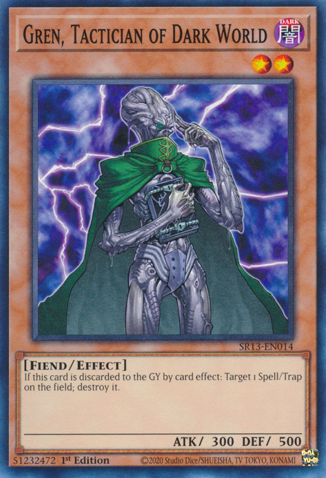 Gren, Tactician of Dark World [SR13-EN014] Common | Enigma On Main