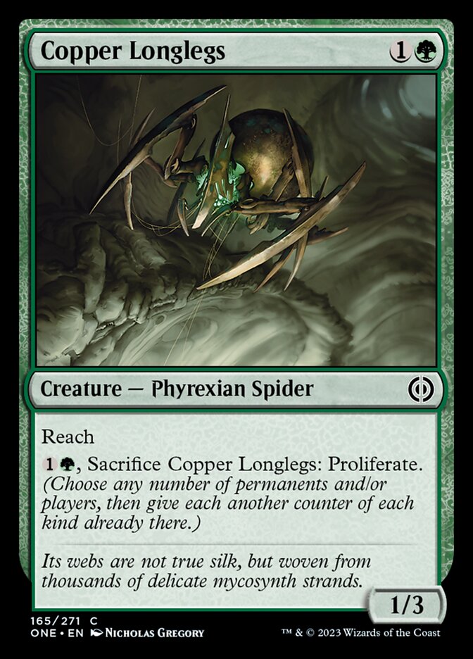Copper Longlegs [Phyrexia: All Will Be One] | Enigma On Main