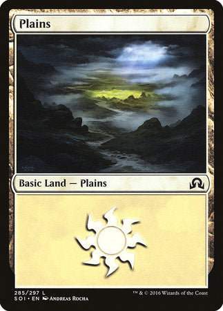 Plains (285) [Shadows over Innistrad] | Enigma On Main