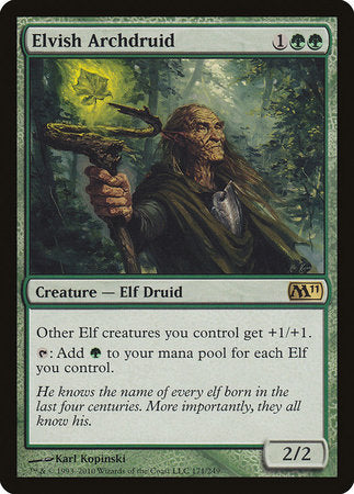 Elvish Archdruid [Magic 2011] | Enigma On Main