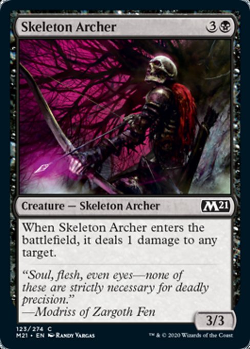 Skeleton Archer [Core Set 2021] | Enigma On Main