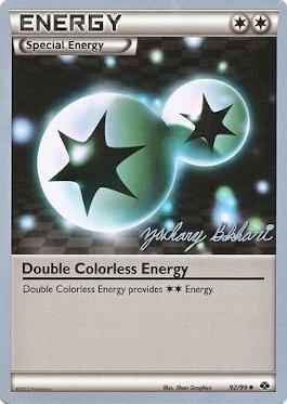 Double Colorless Energy (92/99) (CMT - Zachary Bokhari) [World Championships 2012] | Enigma On Main