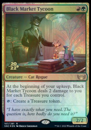 Black Market Tycoon [Streets of New Capenna Prerelease Promos] | Enigma On Main