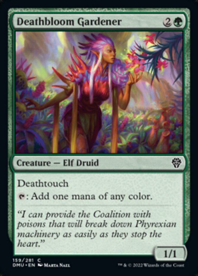 Deathbloom Gardener [Dominaria United] | Enigma On Main