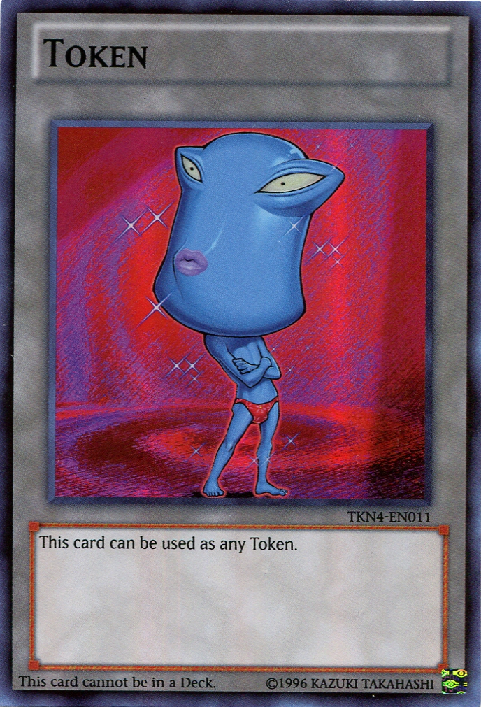 Ojama Token (Blue) [TKN4-EN011] Super Rare | Enigma On Main