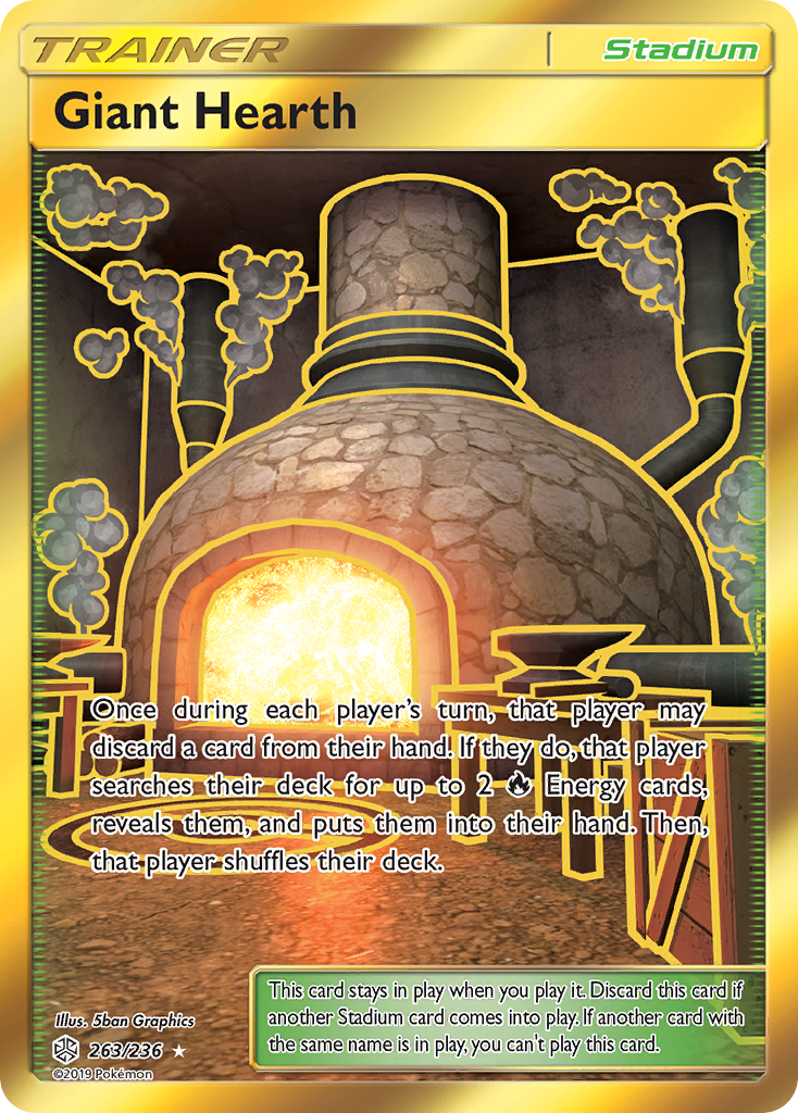 Giant Hearth (263/236) [Sun & Moon: Cosmic Eclipse] | Enigma On Main