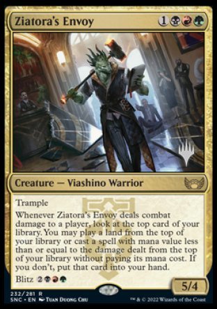Ziatora's Envoy (Promo Pack) [Streets of New Capenna Promos] | Enigma On Main
