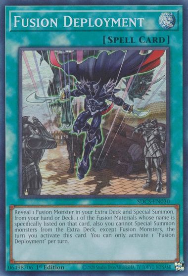 Fusion Deployment [SDCS-EN030] Super Rare | Enigma On Main