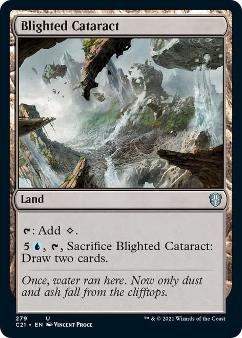 Blighted Cataract [Commander 2021] | Enigma On Main