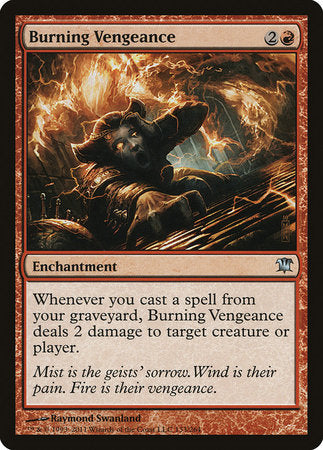 Burning Vengeance [Innistrad] | Enigma On Main