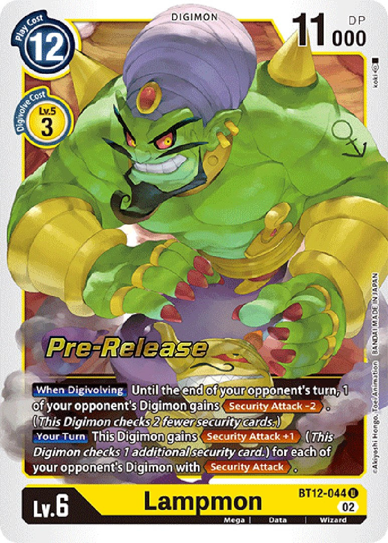 Lampmon [BT12-044] [Across Time Pre-Release Cards] | Enigma On Main