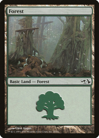 Forest (28) [Duel Decks: Elves vs. Goblins] | Enigma On Main