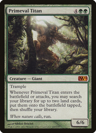 Primeval Titan [Magic 2012] | Enigma On Main