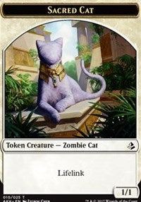 Sacred Cat // Insect Token [Amonkhet Tokens] | Enigma On Main