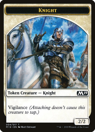 Knight Token [Core Set 2019 Tokens] | Enigma On Main