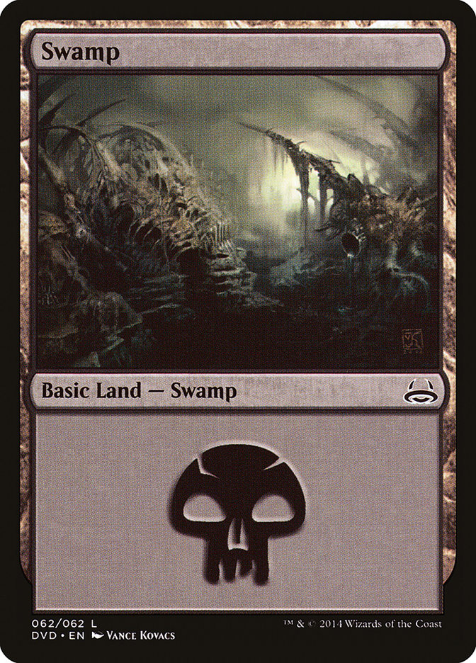 Swamp (62) (Divine vs. Demonic) [Duel Decks Anthology] | Enigma On Main