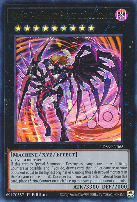 Number C40: Gimmick Puppet of Dark Strings [LDS3-EN065] Ultra Rare | Enigma On Main