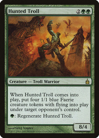 Hunted Troll [Ravnica: City of Guilds] | Enigma On Main