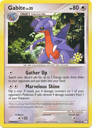 Gabite (48/123) [Countdown Calendar Promos] | Enigma On Main