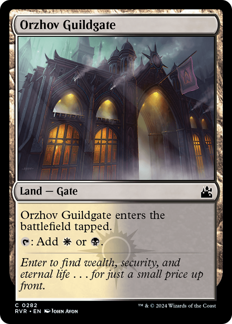 Orzhov Guildgate [Ravnica Remastered] | Enigma On Main