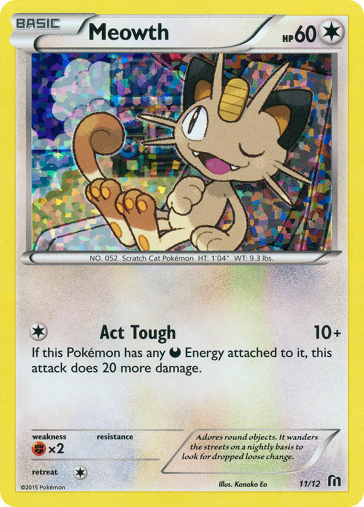 Meowth (11/12) [McDonald's Promos: 2016 Collection] | Enigma On Main