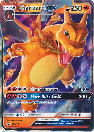 Charizard GX (SM211) (Jumbo Card) [Sun & Moon: Black Star Promos] | Enigma On Main