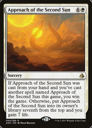 Approach of the Second Sun [Amonkhet] | Enigma On Main