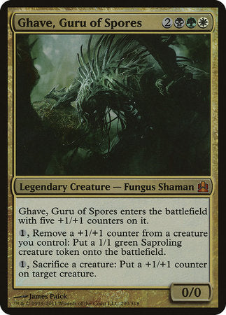 Ghave, Guru of Spores (Oversized) [Commander 2011 Oversized] | Enigma On Main