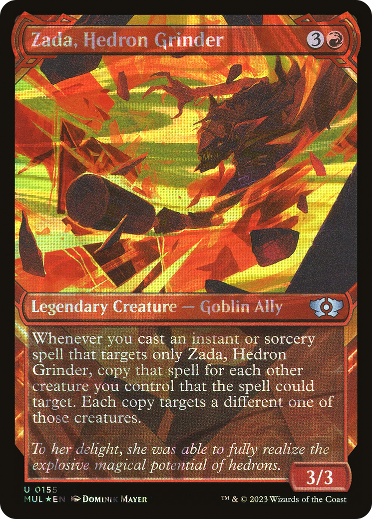 Zada, Hedron Grinder (Halo Foil) [Multiverse Legends] | Enigma On Main