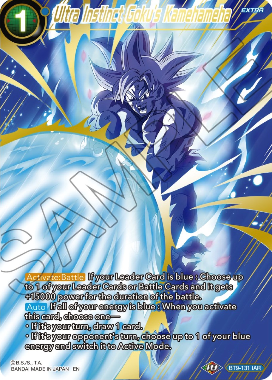 Ultra Instinct Goku's Kamehameha (BT9-131) [Theme Selection: History of Son Goku] | Enigma On Main