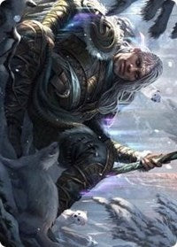 Jorn, God of Winter Art Card [Kaldheim: Art Series] | Enigma On Main