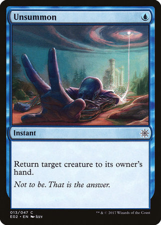 Unsummon [Explorers of Ixalan] | Enigma On Main