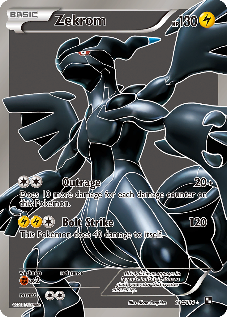 Zekrom (114/114) [Black & White: Base Set] | Enigma On Main