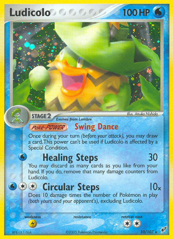 Ludicolo (10/107) [EX: Deoxys] | Enigma On Main