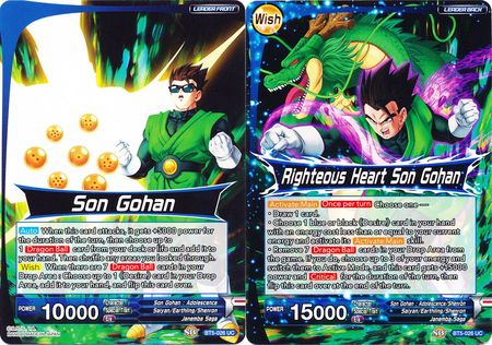 Son Gohan // Righteous Heart Son Gohan (BT5-026) [Miraculous Revival] | Enigma On Main