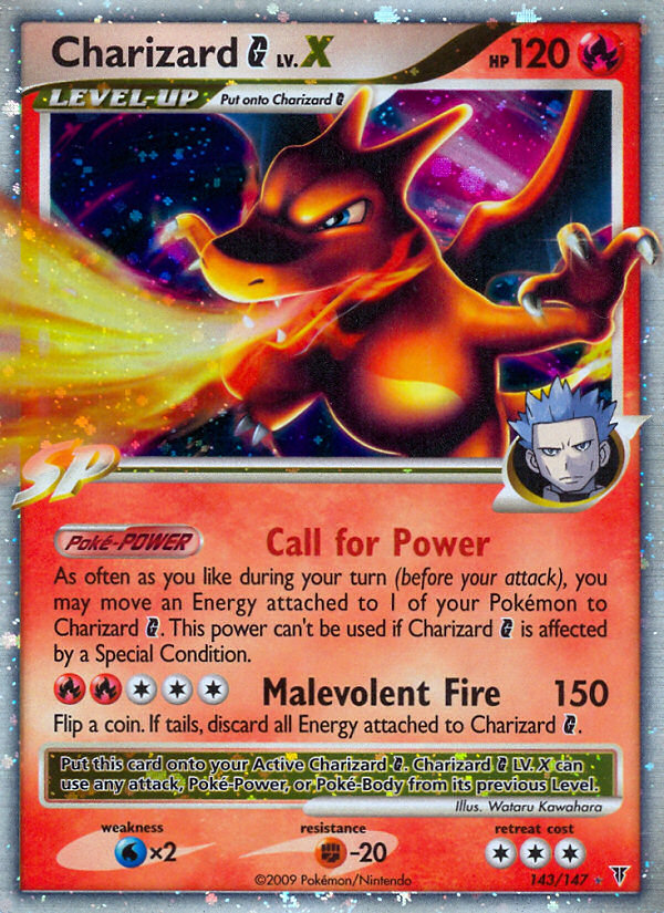 Charizard G LV.X (143/147) [Platinum: Supreme Victors] | Enigma On Main