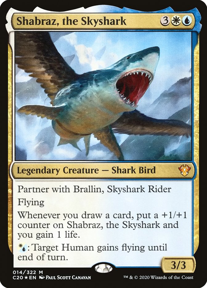 Shabraz, the Skyshark [Commander 2020] | Enigma On Main