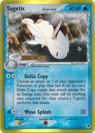 Togetic (11/101) (Delta Species) (Stamped) [EX: Dragon Frontiers] | Enigma On Main