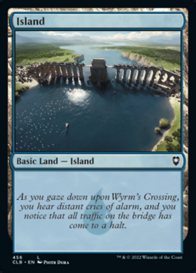 Island (456) [Commander Legends: Battle for Baldur's Gate] | Enigma On Main