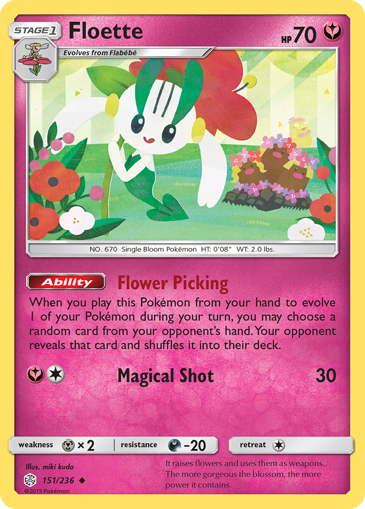 Floette (151/236) [Sun & Moon: Cosmic Eclipse] | Enigma On Main